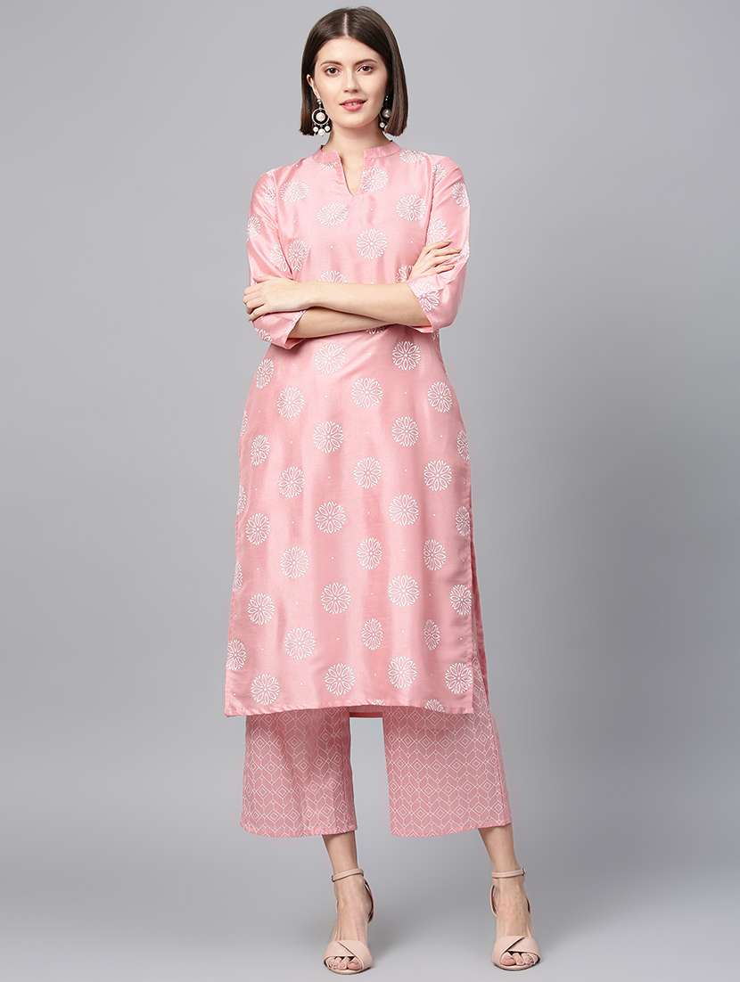 pastel kurta palazzo set