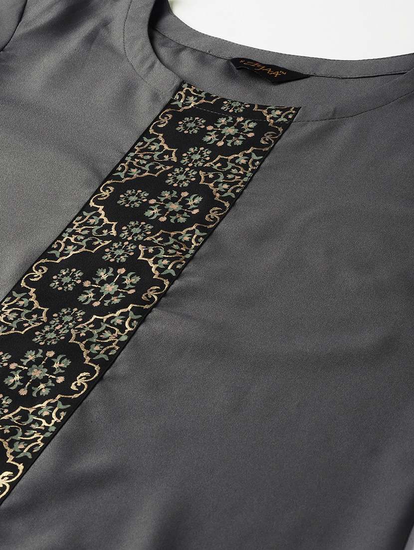 solid kurta palazzo set - 16720565 -  Standard Image - 4