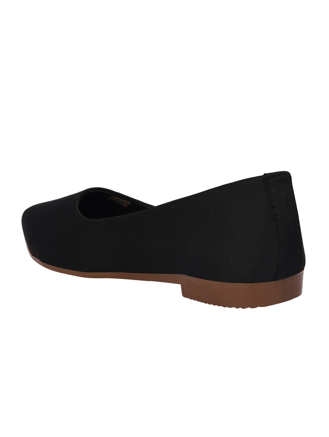 black slip on ballerinas - 16722856 - Standard Image - 1