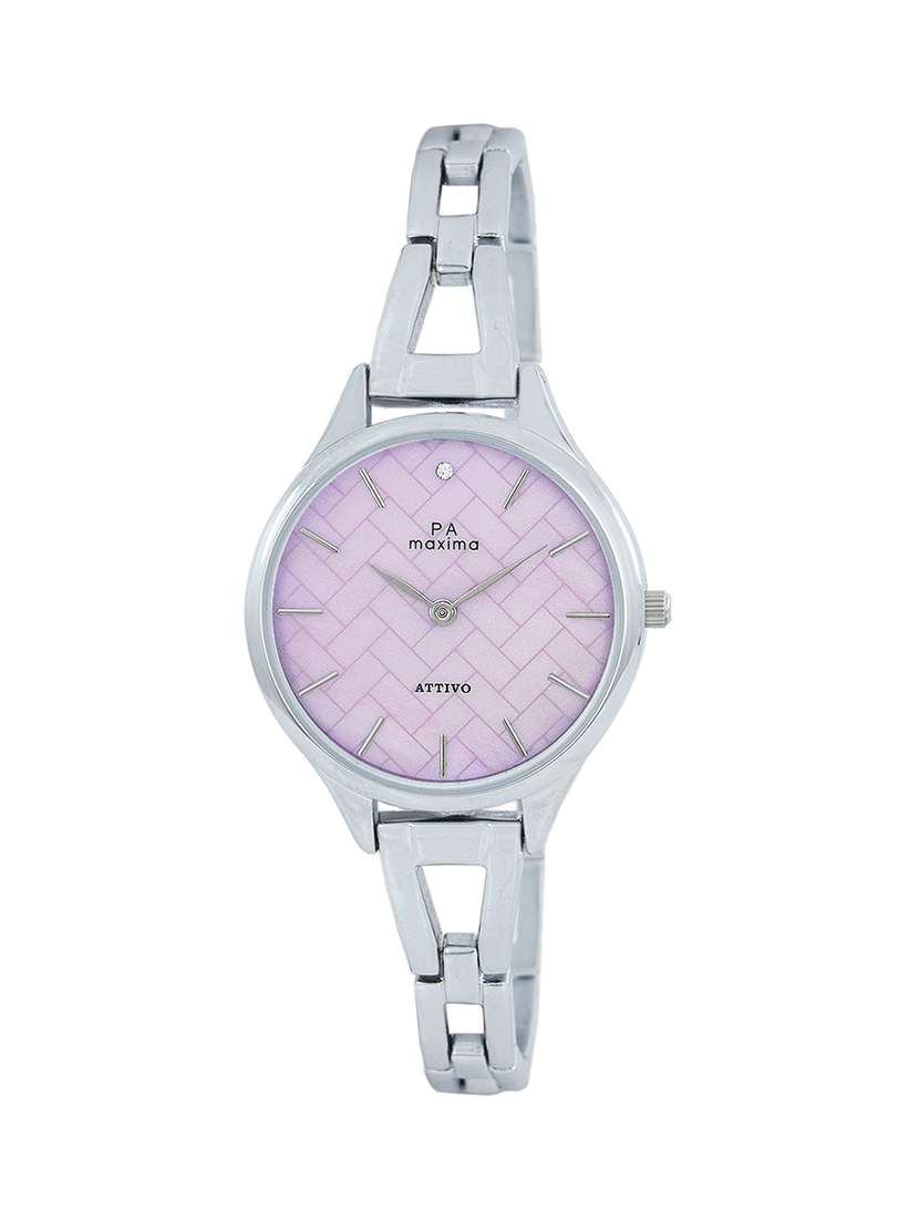 round dial analog watch- 57280bmli