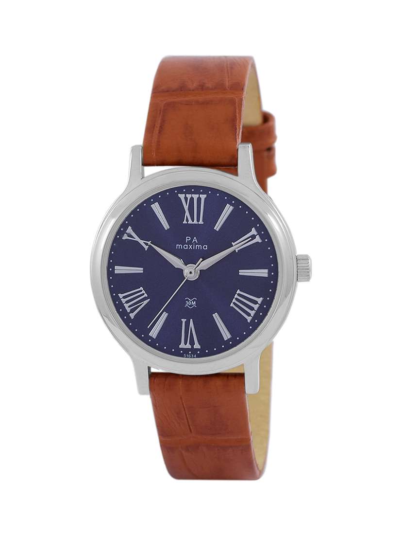 round dial analog watch- 51634lmli