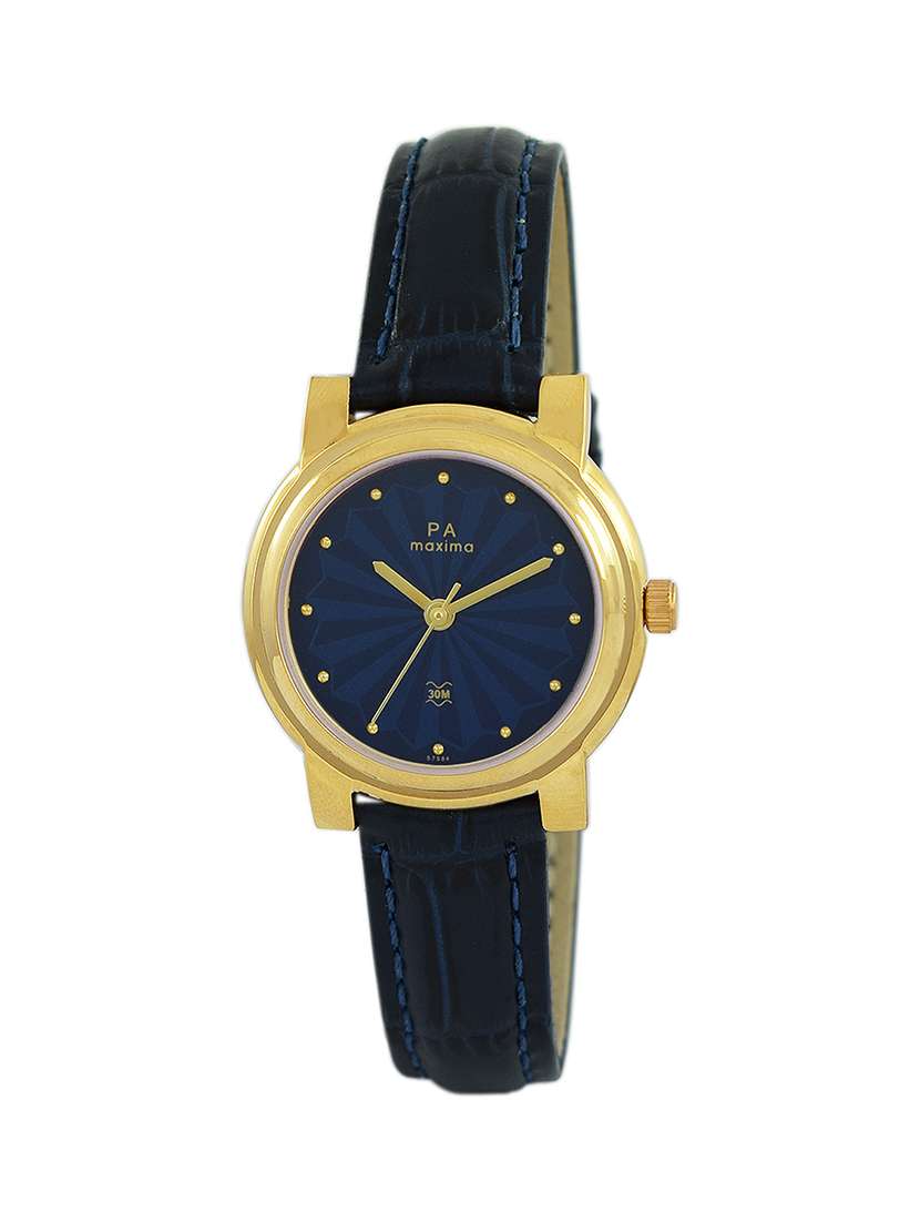 round dial analog watch- 57584lmly