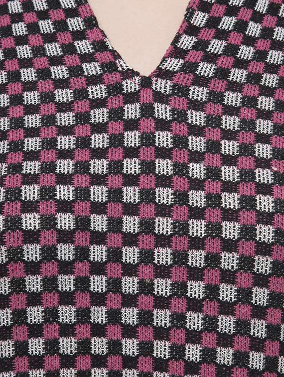 checkered woolen kurti - 16734117 -  Standard Image - 4