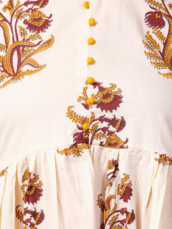 floral kurta palazzo set - 16737019 - Standard Image - 4