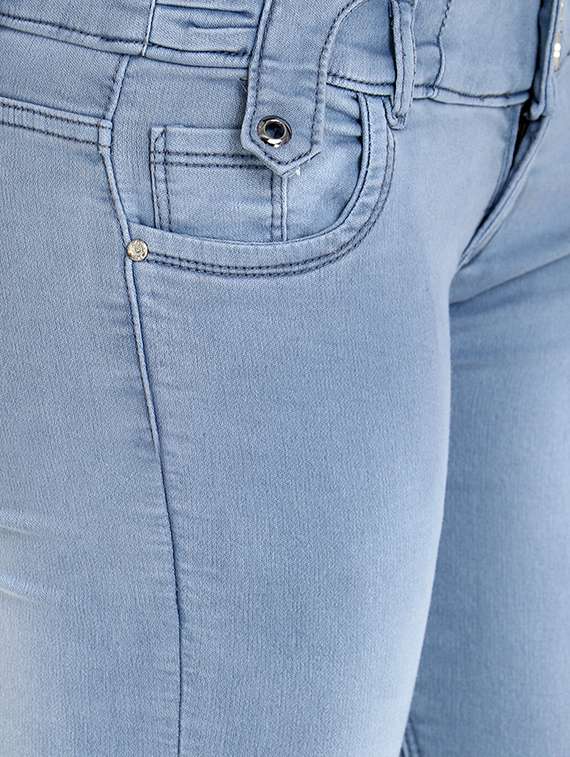 high rise stone washed jeans - 16737070 - Standard Image - 4