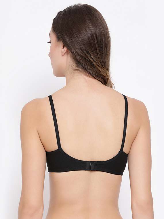 bow patch solid bra  - 16737119 -  Standard Image - 1