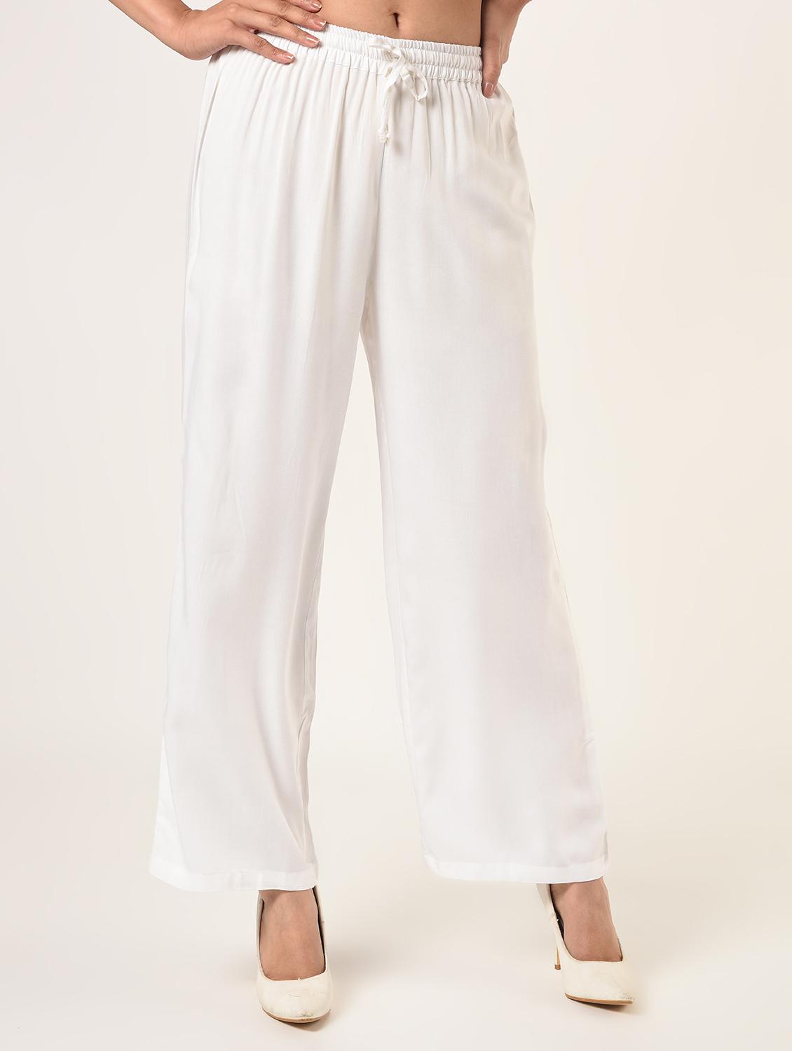 solid straight palazzo - 16738590 - Standard Image - 1