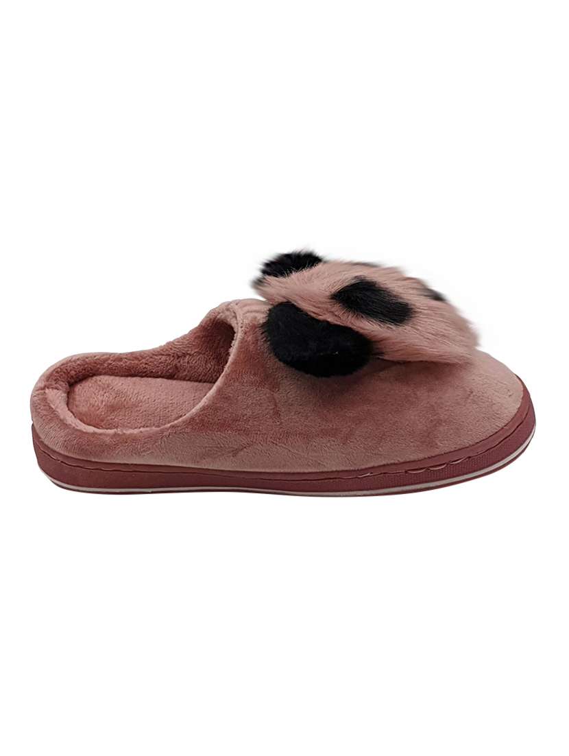 women solid slip on comfy slides