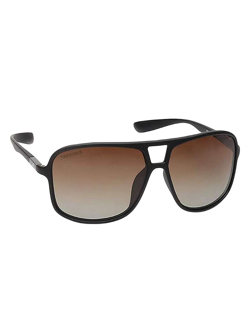 Buy online Fastrack Polarized Aviator Men's Sunglasses (c098br1