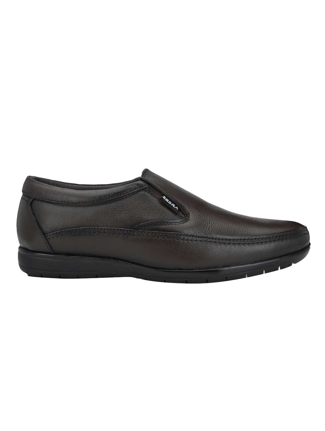 brown leather slip ons - 16742994 -  Standard Image - 1