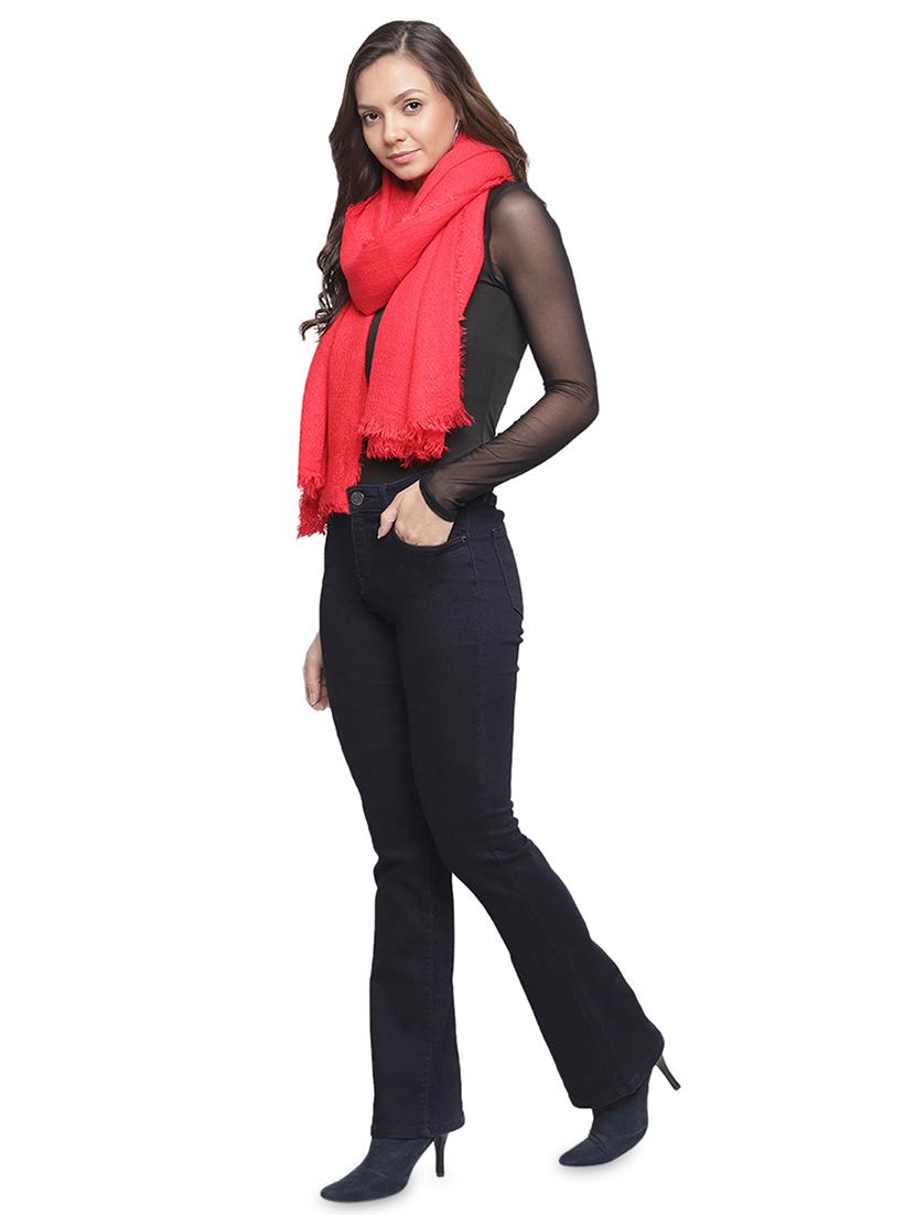 women's solid print stole - 16744017 -  Standard Image - 1