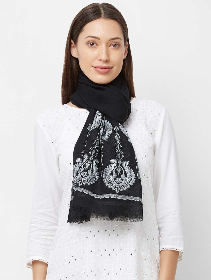 women's embroidered shawl - 16744194 - Standard Image - 1