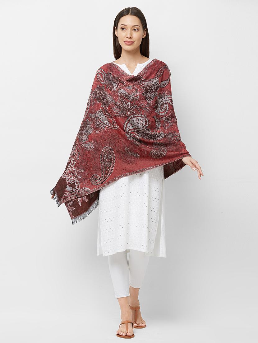 women's paisley shawl - 16744197 - Standard Image - 1