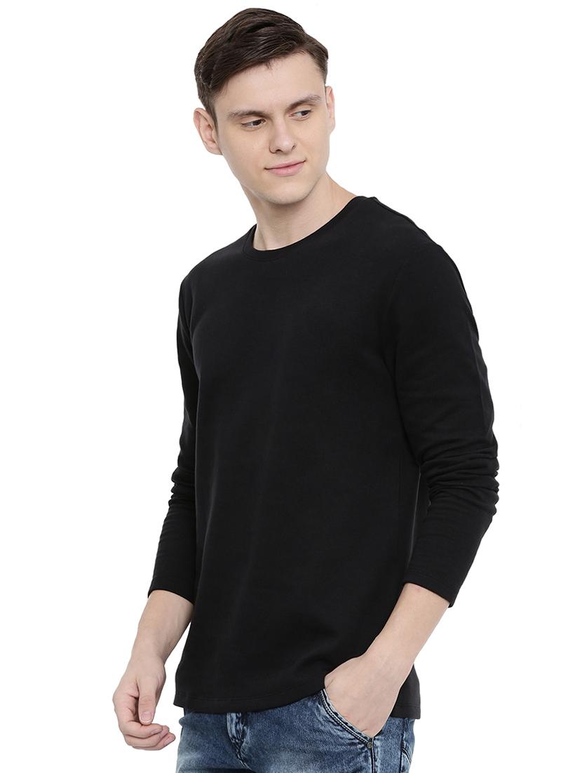 black solid t-shirt - 16745773 -  Standard Image - 1