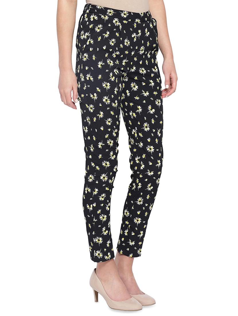 high rise floral trouser  - 16750627 -  Standard Image - 1