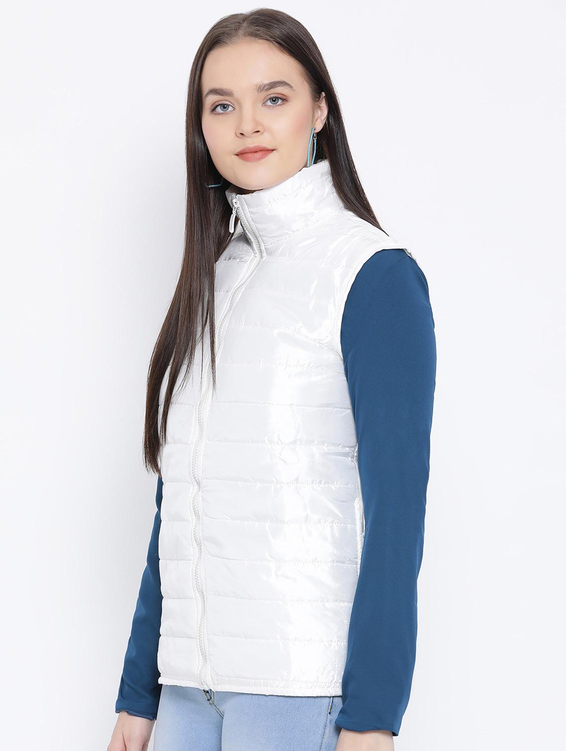 turtle neck solid jacket - 16750747 -  Standard Image - 1