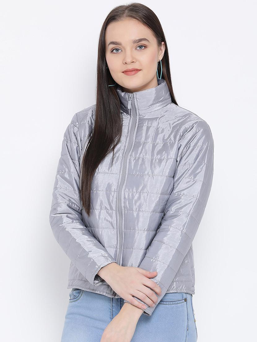 turtle neck padded jacket - 16750757 - Standard Image - 1