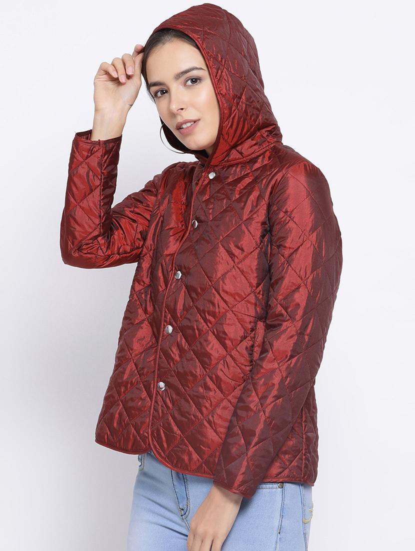 hooded neck quilted  jacket - 16750764 -  Standard Image - 1