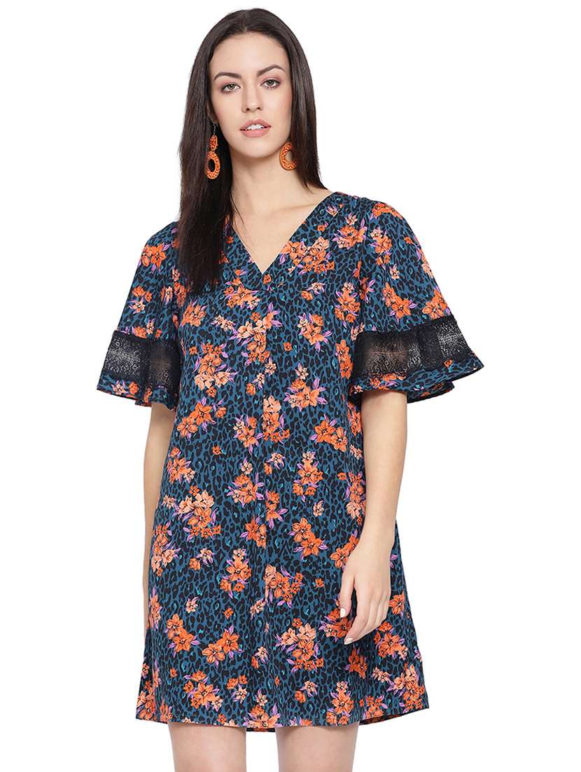 women's shift floral dress