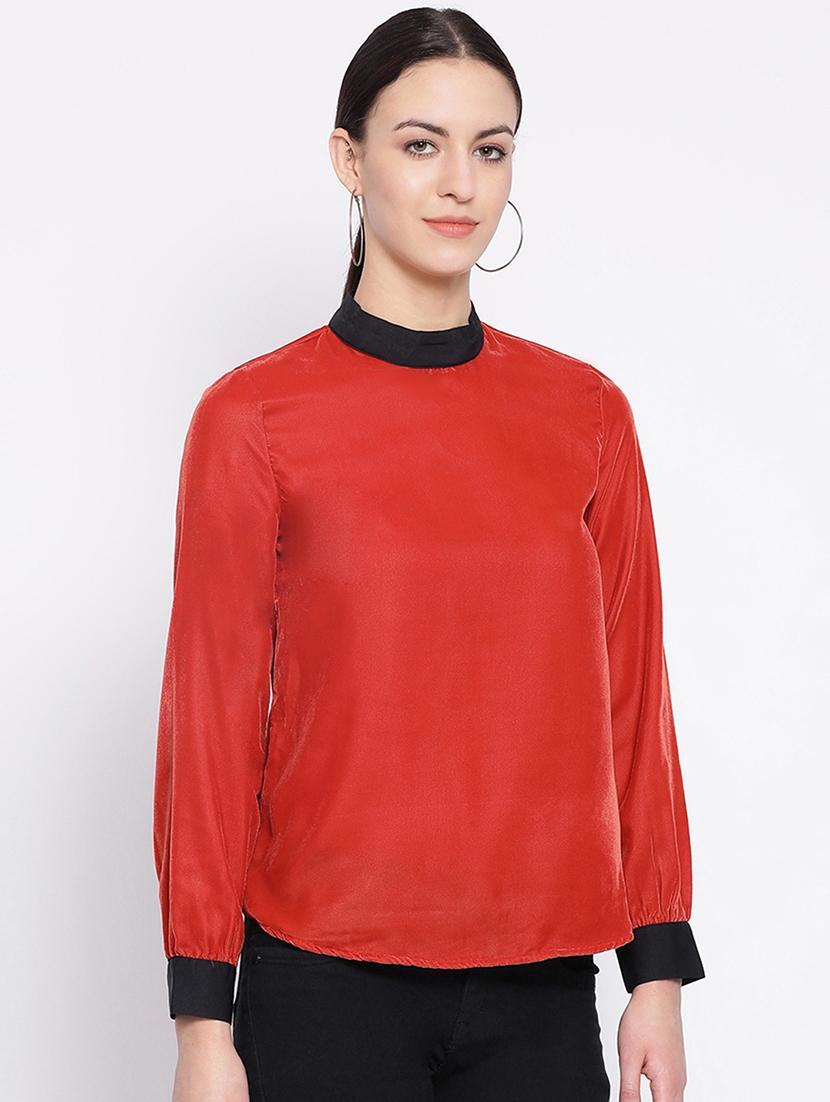 women's straight mock neck top - 16750880 -  Standard Image - 1