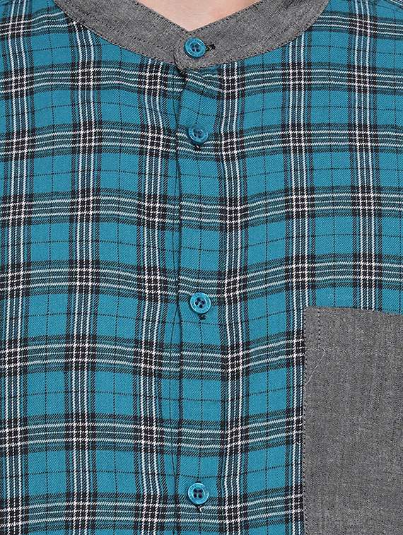 mens checks casual shirt - 16751090 -  Standard Image - 4