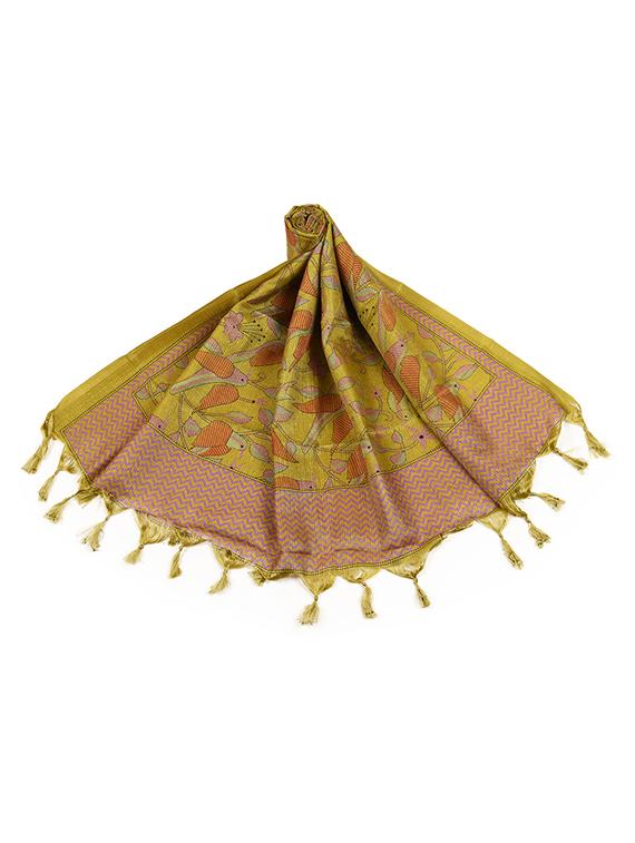conversational printed dupatta - 16753306 - Standard Image - 1