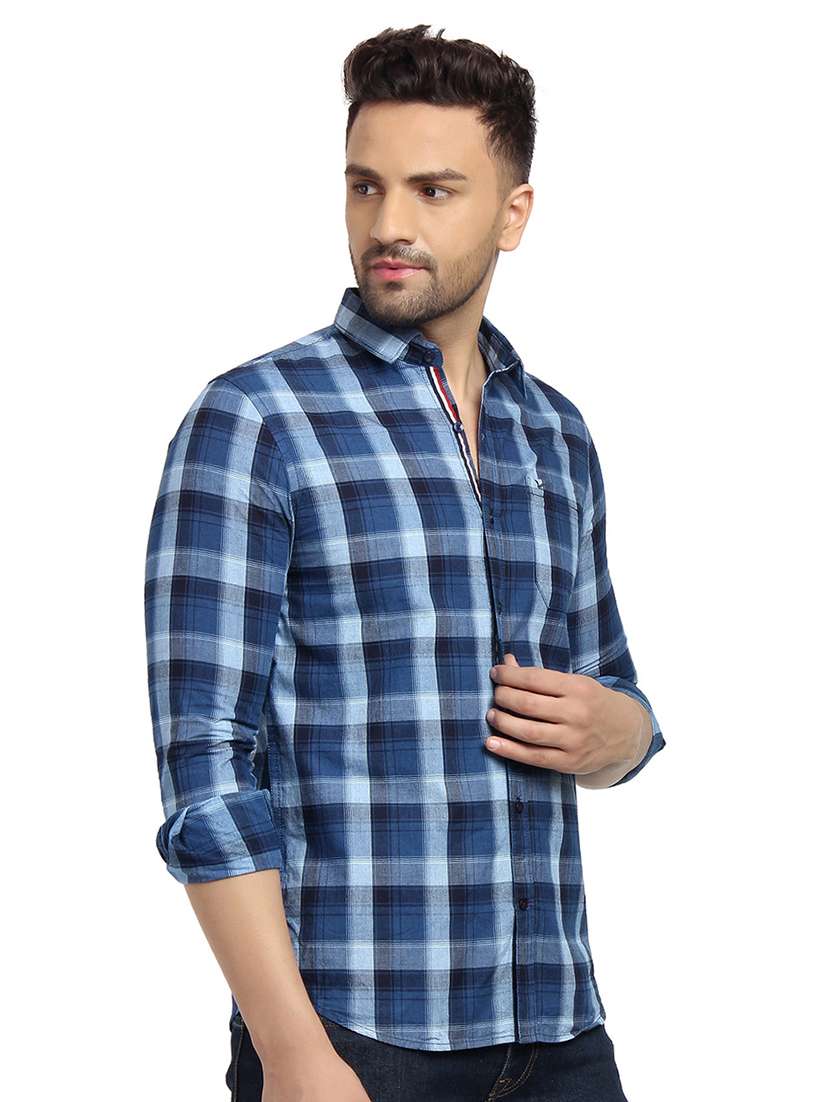 mens checks casual shirt - 16753436 -  Standard Image - 1