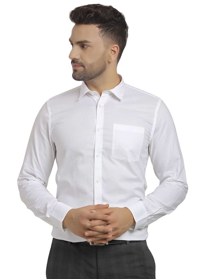 mens solids formal shirt