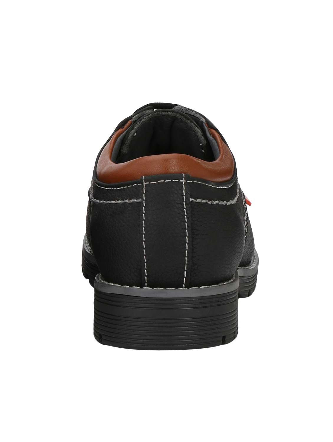 black leatherette low ankle boots - 16753953 -  Standard Image - 1