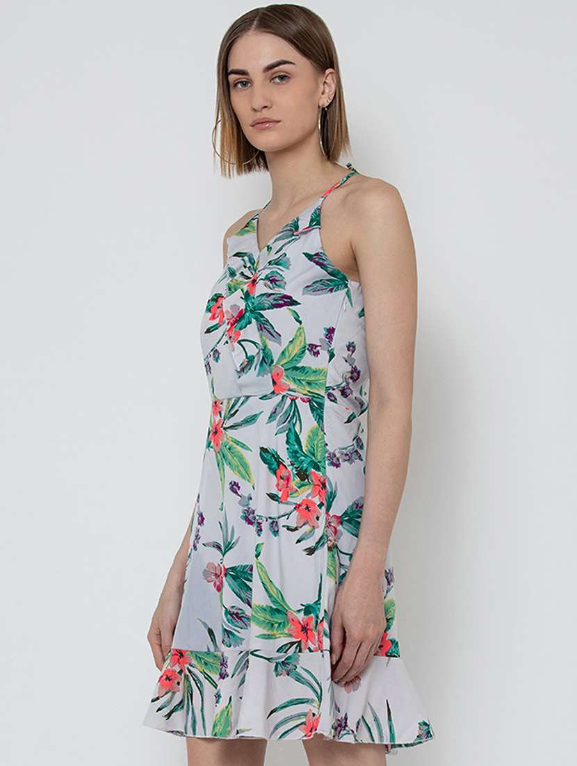 women's sheath abstract dress