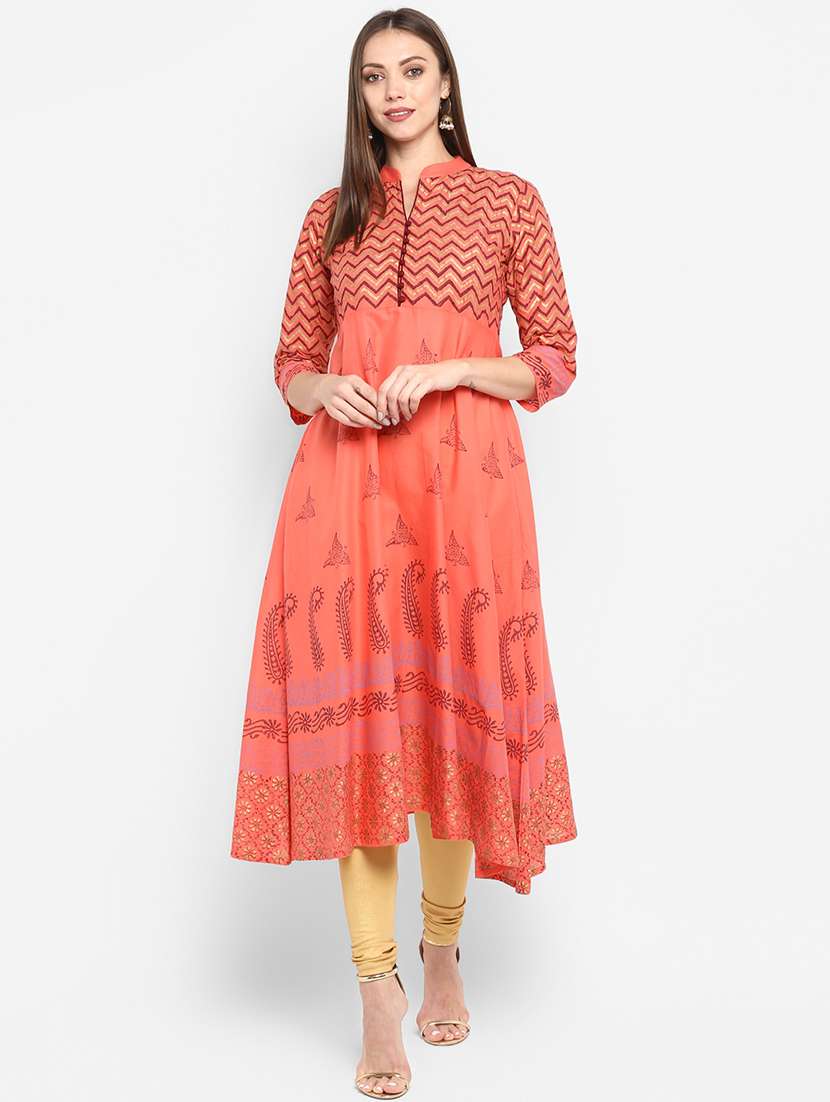 women's asymmetric kurta