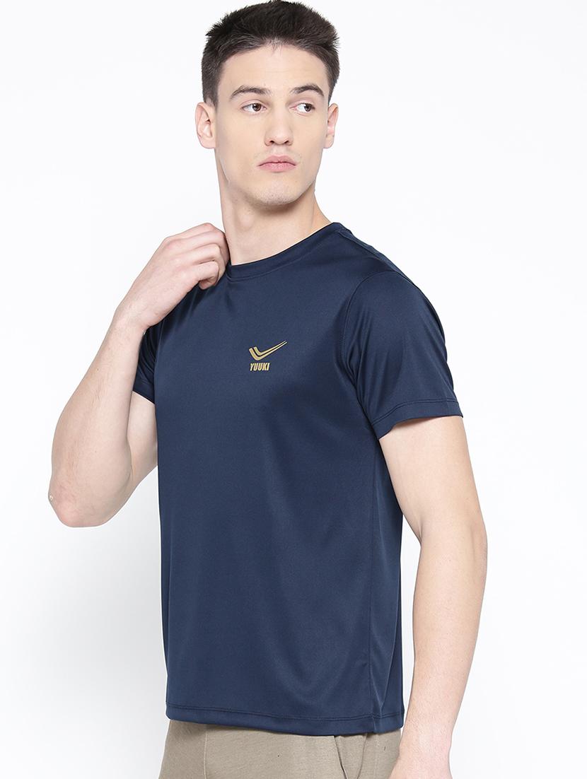 blue solid t-shirt - 16759643 -  Standard Image - 1
