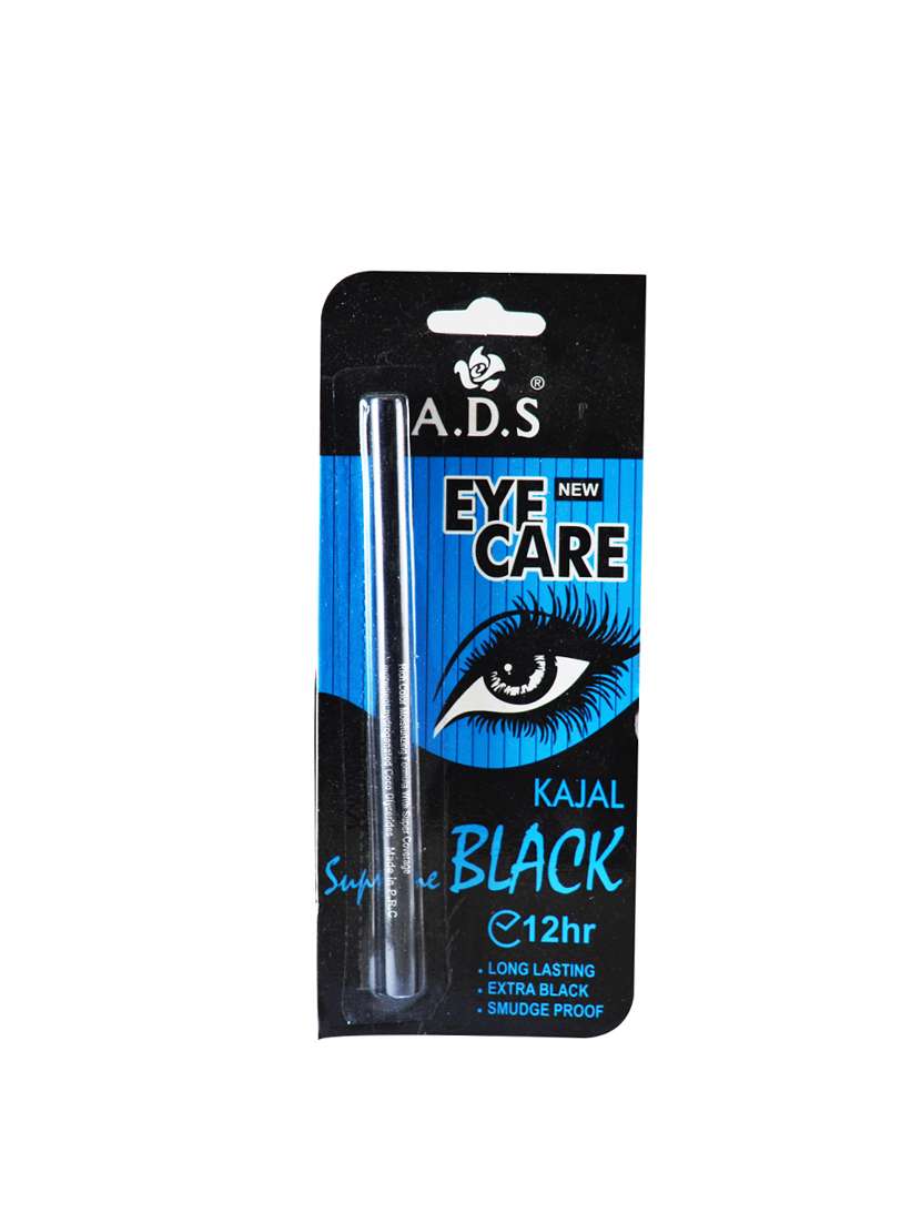 ads eye care black kajal 12hr