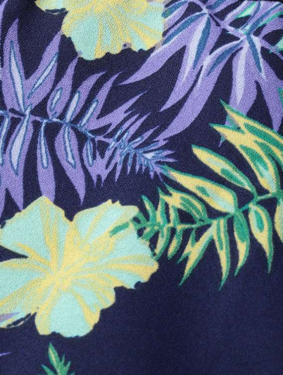 scoop neck tropical romper  - 16764134 -  Standard Image - 4