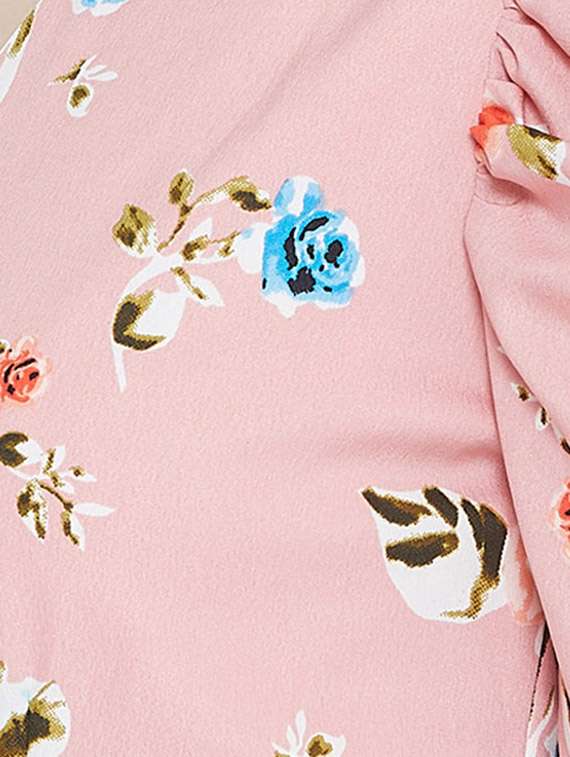 puff sleeved floral jumpsuit - 16764155 -  Standard Image - 4