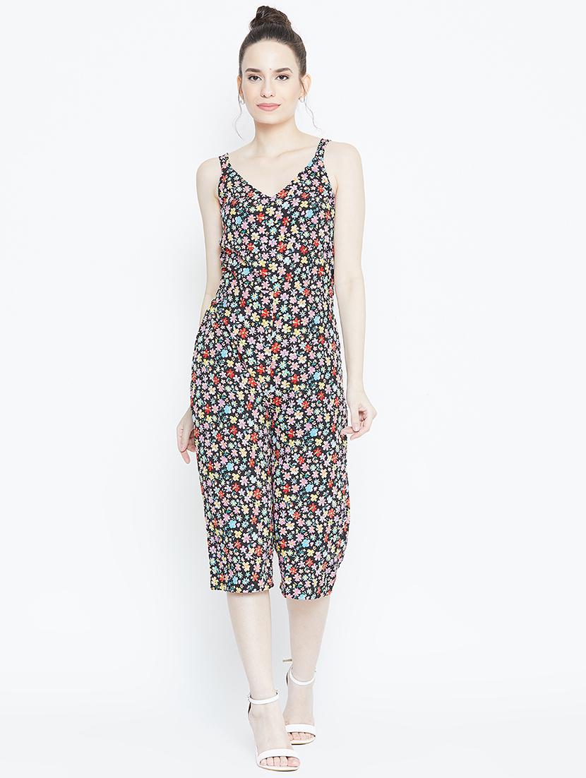 cami neck floral jumpsuit