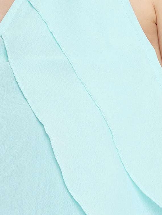 women's straight key hole neck top - 16764208 -  Standard Image - 4