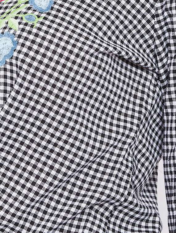 women's crop round neck top - 16764209 -  Standard Image - 4