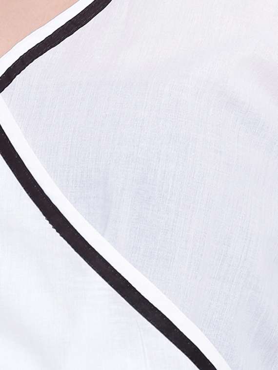 women's wrap v neck top - 16764225 -  Standard Image - 4