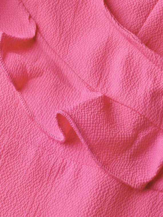 women's ruffle v neck top - 16764227 -  Standard Image - 4