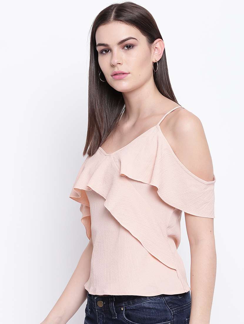 women's layered shoulder strap top - 16764231 -  Standard Image - 1