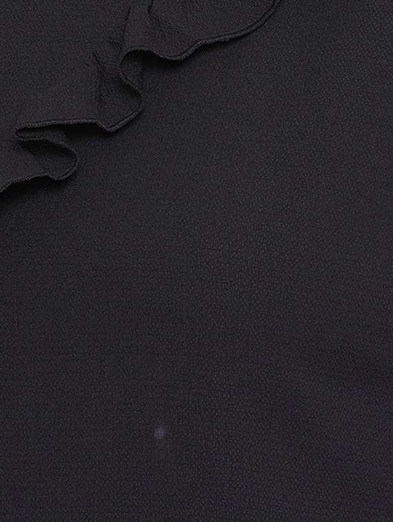 women's ruffle round neck top - 16764235 -  Standard Image - 4