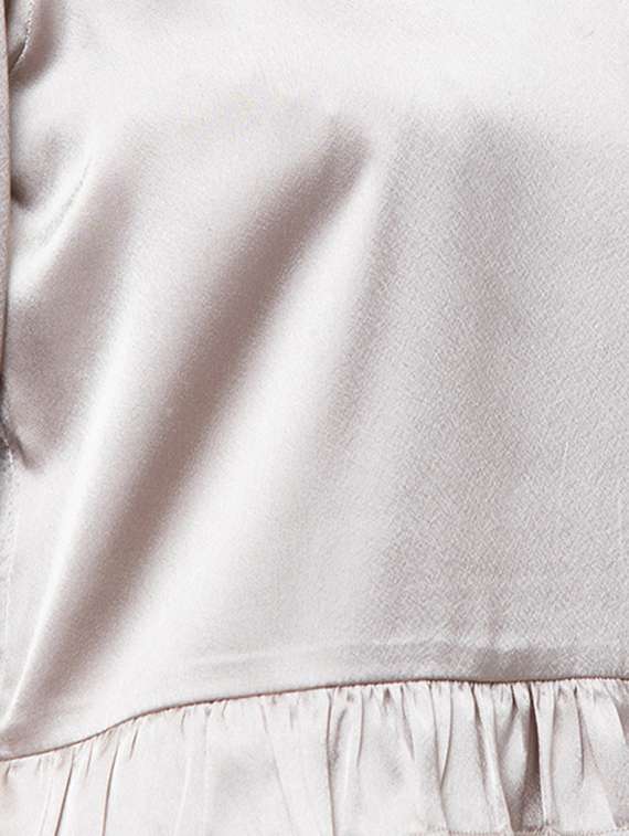 women's straight round neck top - 16764241 -  Standard Image - 4