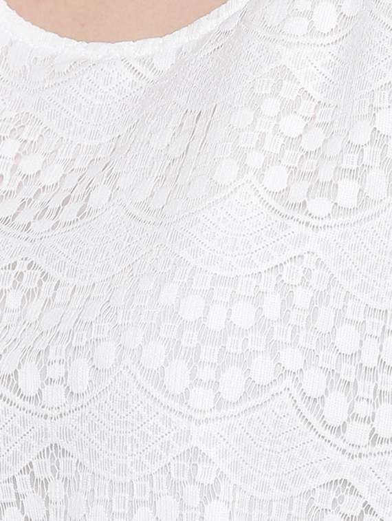 women's straight round neck top - 16764278 -  Standard Image - 4