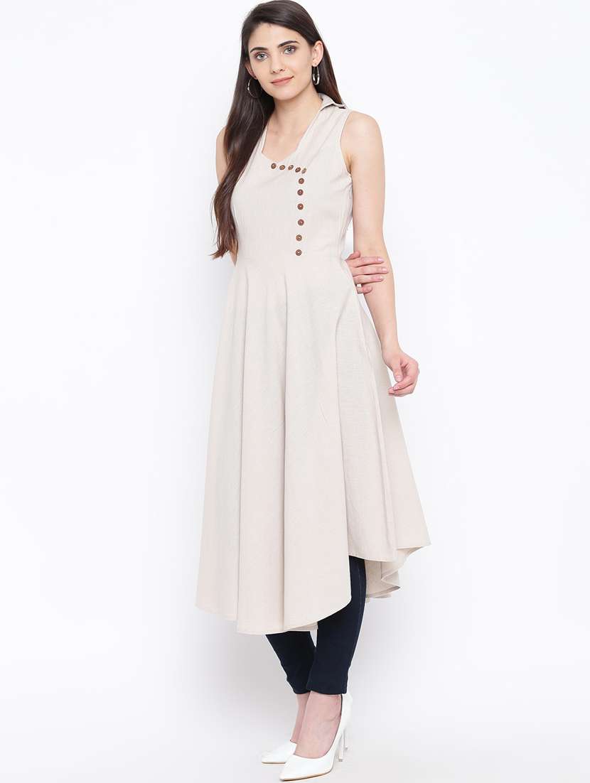Women's Flared Kurta - 16764427 -  Standard Image - 1