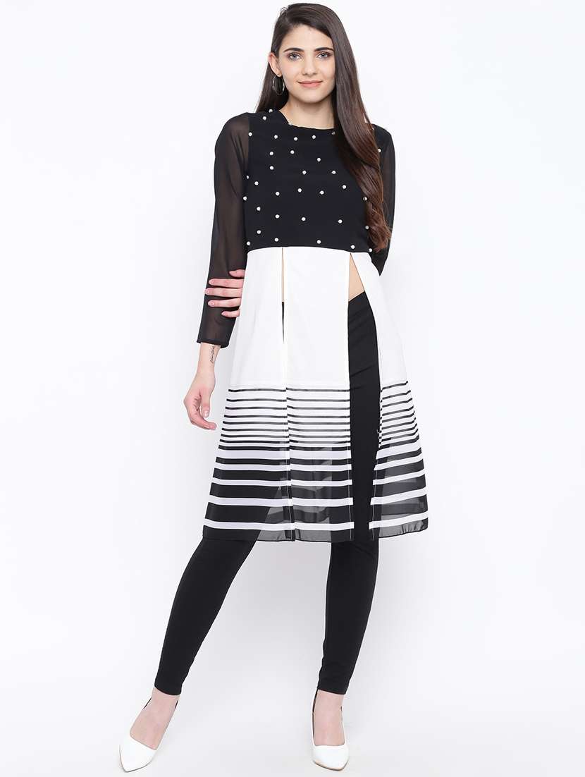 women's front slit kurta