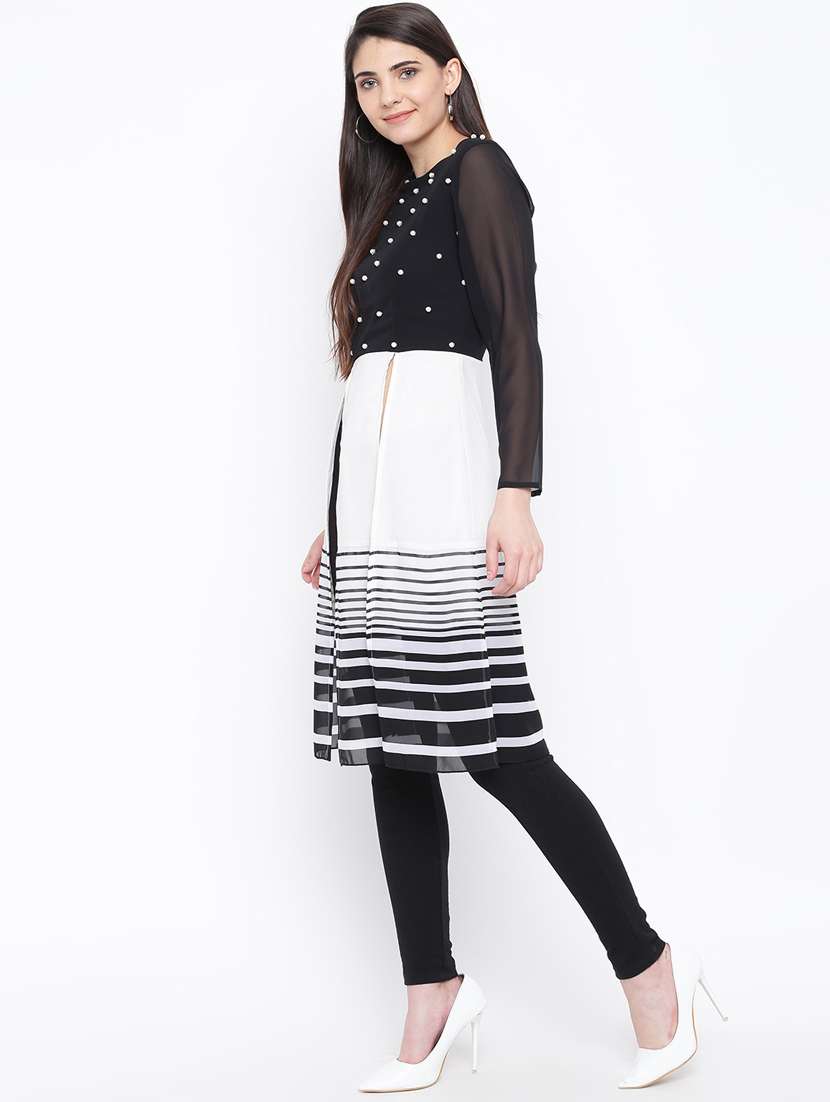 women's front slit kurta - 16764430 -  Standard Image - 1