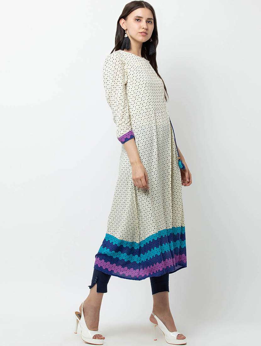 women's front slit kurta - 16764438 -  Standard Image - 1