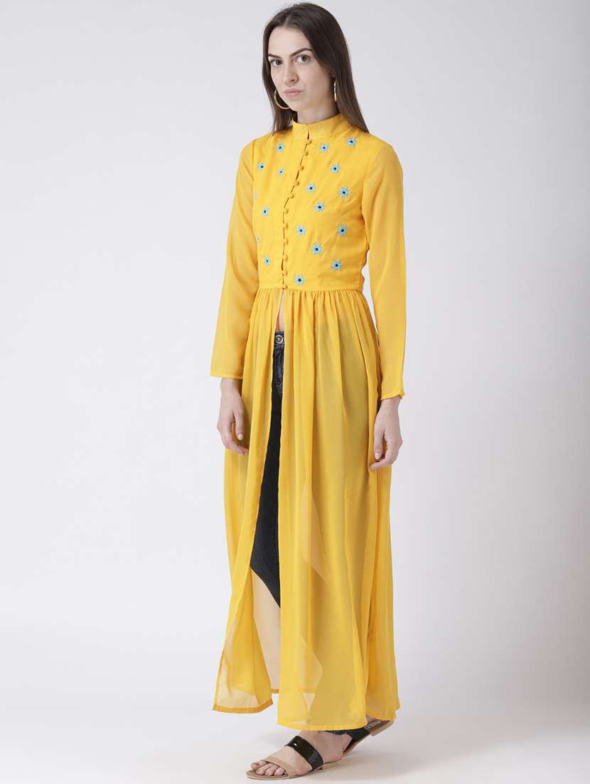 women's front slit kurta - 16764456 -  Standard Image - 1