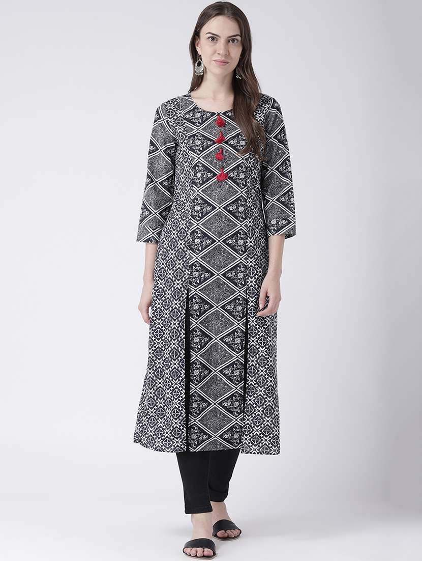 women's front slit kurta